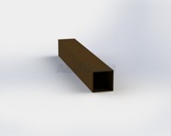 Hliníkový profil extrudovaný - Hliníkový jekl 15 x 15 x 1,5 mm