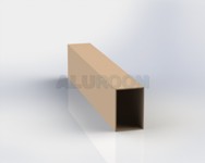 Hliníkový profil extrudovaný - Hliníkový jekl 30 x 15 x 2 mm